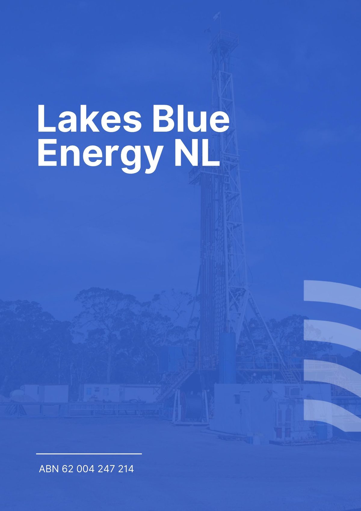 Figure from Lakes Oil NL's announcement